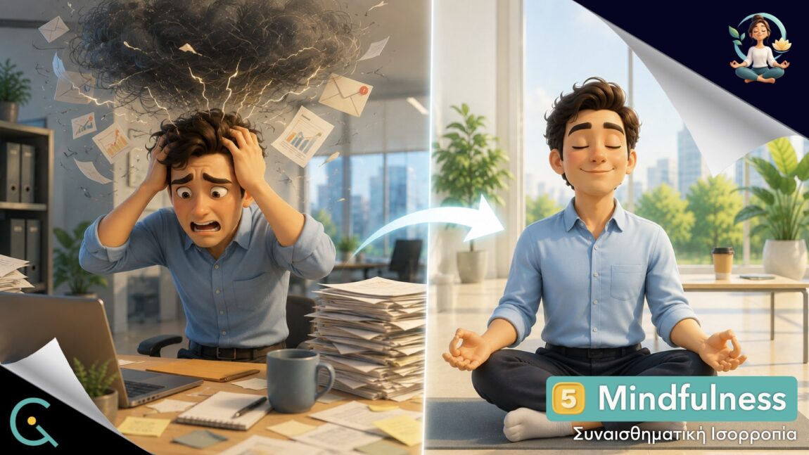 Mindfulness_5 – Είμαι συναισθηματικά φορτισμένος: Συναισθηματική Ισορροπία