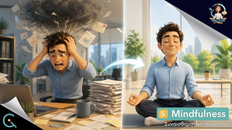 Mindfulness_5 – Είμαι συναισθηματικά φορτισμένος: Συναισθηματική Ισορροπία